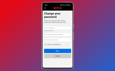 How to Change Netflix Password