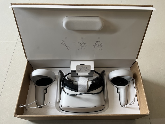 Oculus quest unboxing on sale and setup