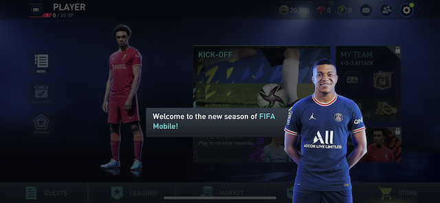 FIFA Mobile World (Tencent) - FIFA 22 Gameplay (Android/IOS)