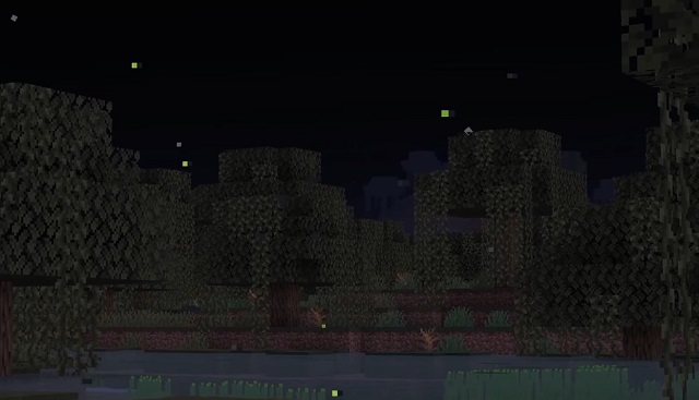 Fireflies v Minecraft 1.19 davov