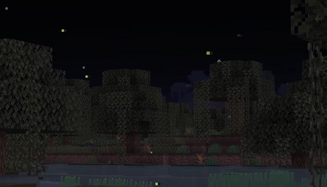 Fireflies in Minecraft 1.19 Mobs