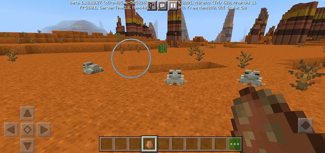Frogs in MCPE Android