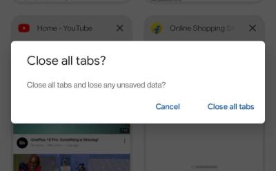 Google Tests New 'Close All Tabs' Pop-up in Chrome for Android; Here's How to Enable it
