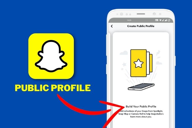 วิธีสร้างโปรไฟล์สาธารณะใน Snapchat