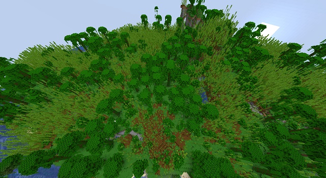 Largest Bamboo Jungle at Spawn - Minecraft 1.18 Jungle Seeds