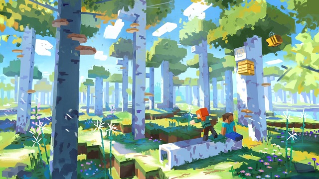 New Birch Forest Concept Art Minecraft