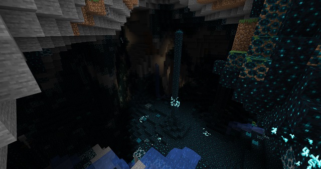 First look at Deep Dark Caves in Minecraft 1.19 - official