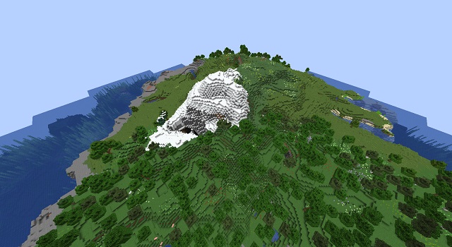 Survival Snowy Mountain - best minecraft 1.18 snow biome seeds