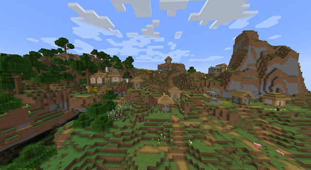 The Scattered Plains - Minecraft 1.18 Village Seeds