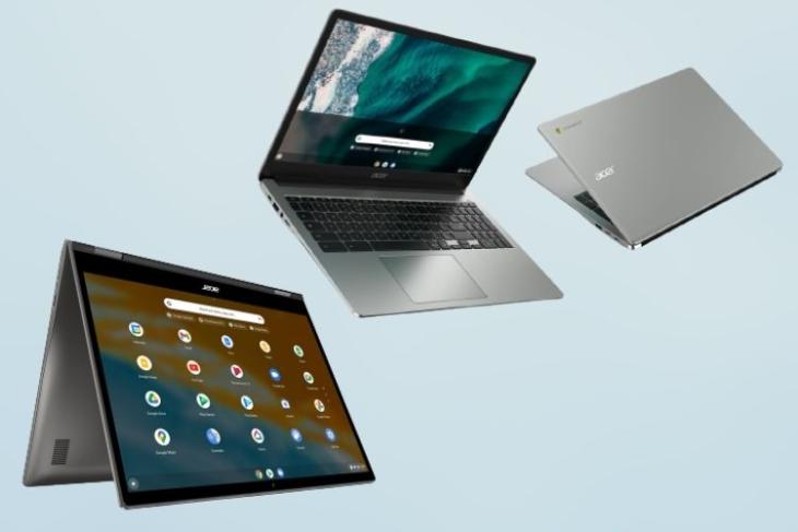 CES 2022: Acer Launches New Chromebook Spin 513, Chromebook 315, Chromebook 314