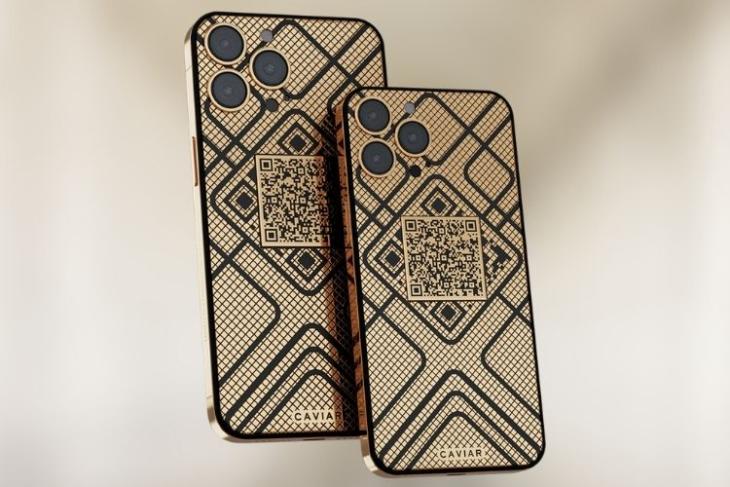 Check out the Rs 30 Lakhs iPhone 13 Pro Max That Comes with a Custom, Laser-Engraved QR Code