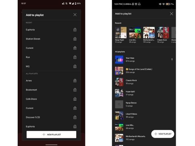 YouTube Music Tests Redesigned "Add to Playlist" UI; Check It out Right Here!