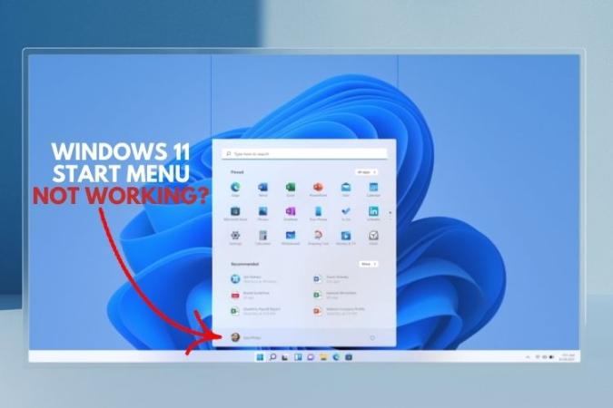 start menu not working windows 11 22h2