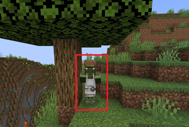 Zombie Villager in Minecraft