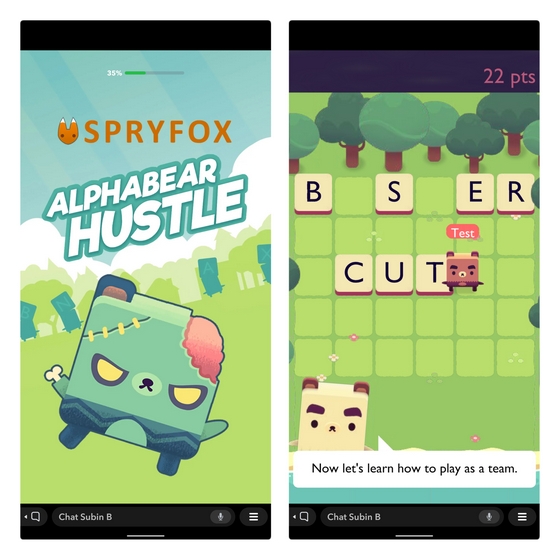 alphabear hustle - Die besten Snapchat-Spiele
