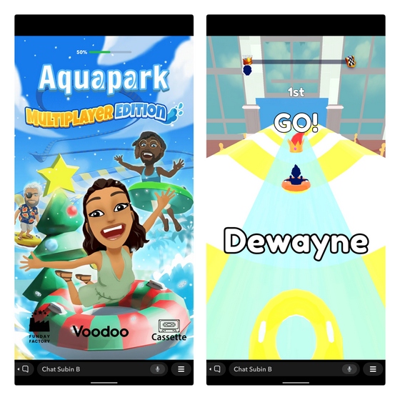 aquapark - Beste Snapchat-Spiele