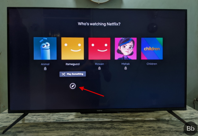 delete netflix profile on smart TV - 2