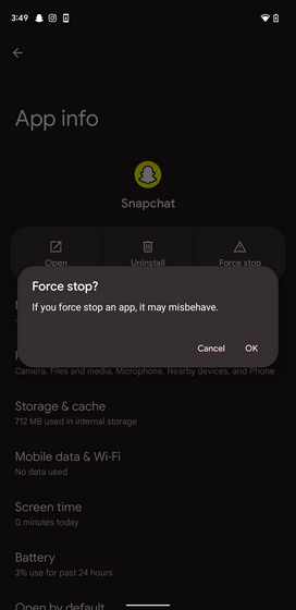 8 Ways to Fix Snapchat not Sending Snaps