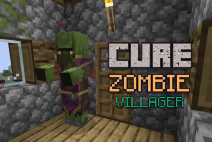 how to cure zombie villager in minecraft