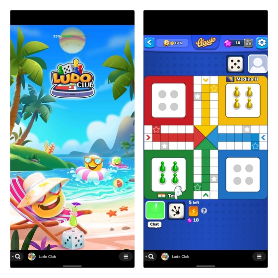 How Snapchat integrated Ludo Club as a new Snap Game