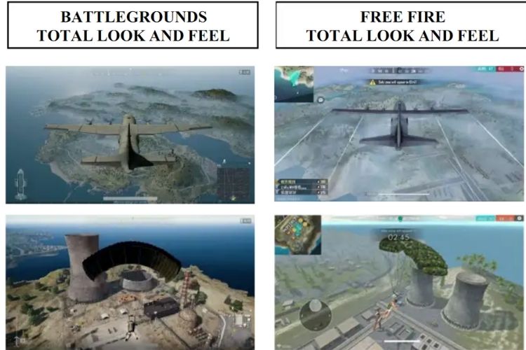 pubg and free fire similarities as per krafton lawsuit