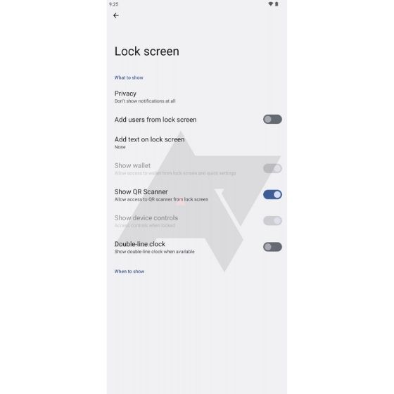 qr code scanning from lock screen in android 13