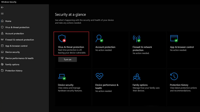 Réactiver La Protection Contre Les Virus Et Les Menaces - Désactiver Windows Defender Windows 11