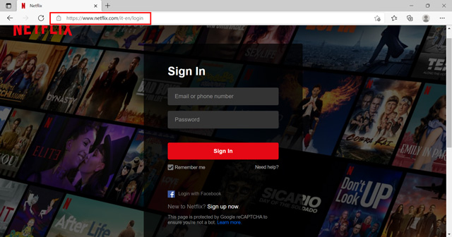open Netflix in secondary browser to access from different country