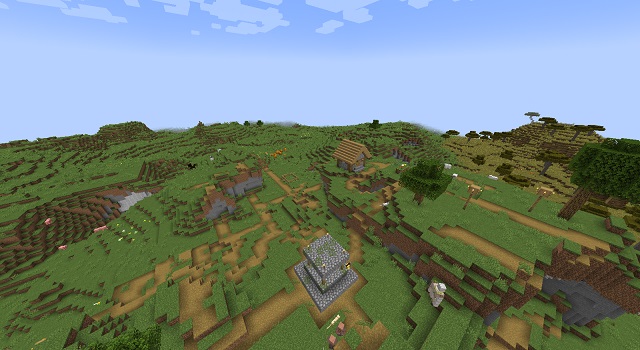 آخر قروي - Minecraft 1.18 Village Seeds