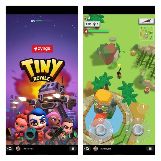 tiny royale - Battle-Royale-Stil Beste Snapchat-Spiele