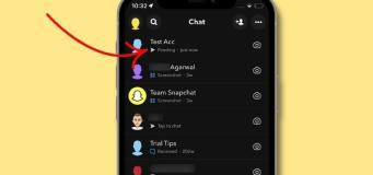 what does pending message on snapchat mean