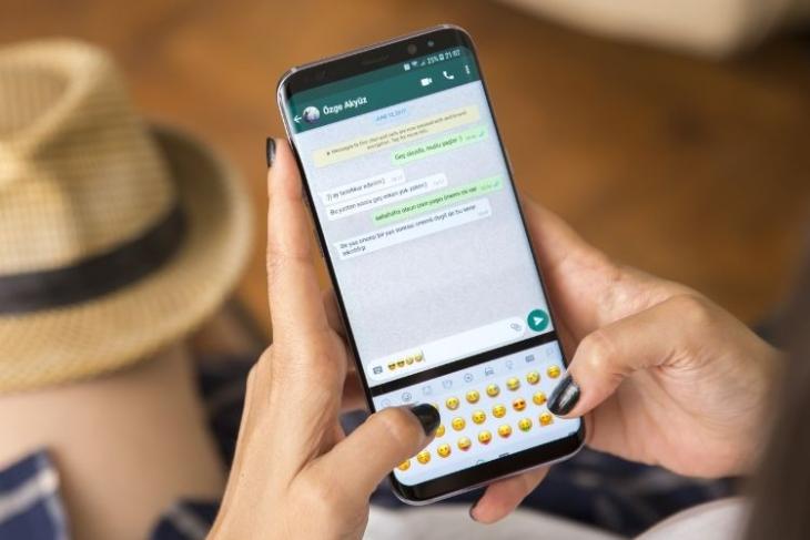 whatsapp message