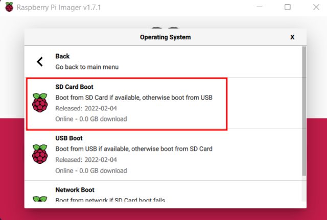 Update the Raspberry Pi Bootloader to the New Beta Version