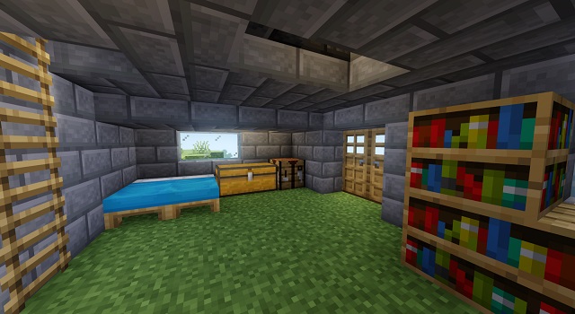 How to build a room in a staircase on minecraft! - B+C Guides