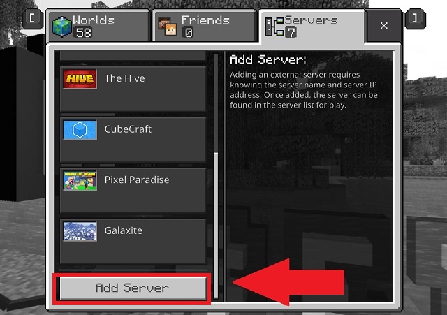 How to play on a Minecraft server