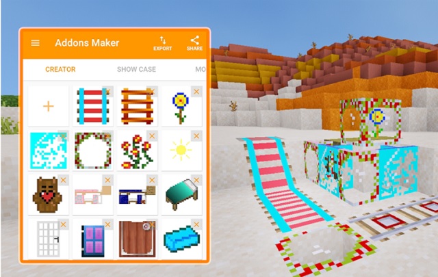 AddOns Maker for Minecraft PE on Android