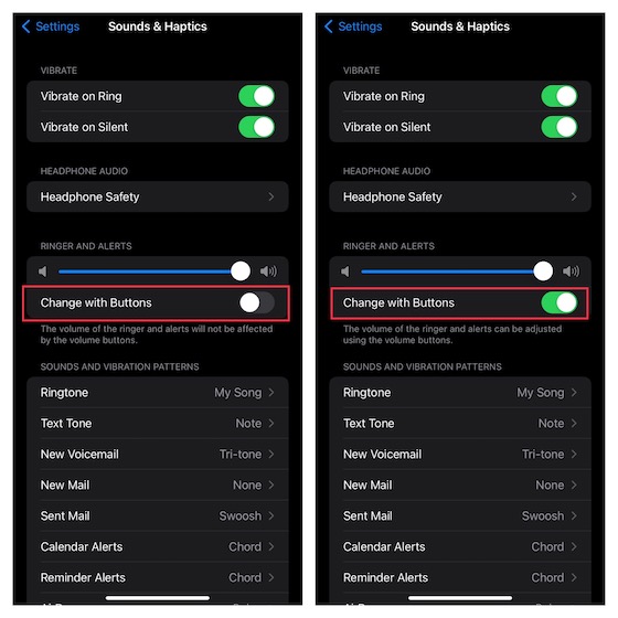 how to change ringtone on iphone alarm clock Adjust alarm sound using Volume Buttons on iPhone