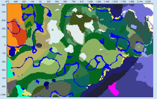 Almost All Biomes Near Spawn in Minecraft 1.18