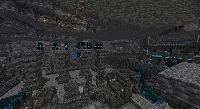 minecraft underground city