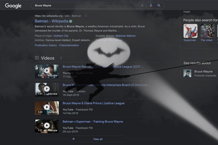 Google Search Has a Batman Easter Egg; See How It Works! | Beebom