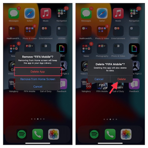 Supprimer Des Applications Sur Iphone Et Ipad 