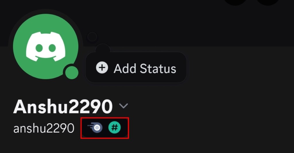 discord nitro symbol in profile