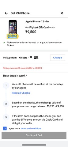 flipkart sell back program phone value