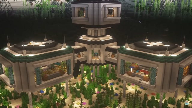 Advanced survival base  Minecraft house tutorials, Minecraft