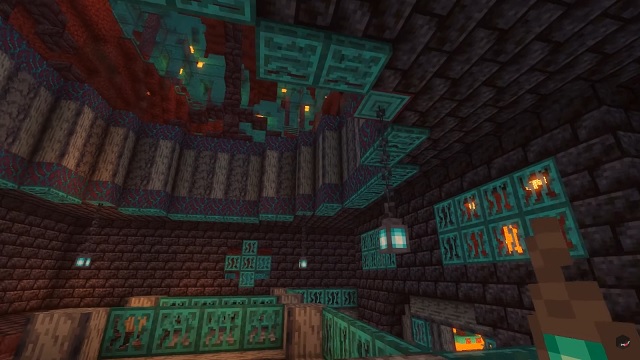 minecraft houses in the nether