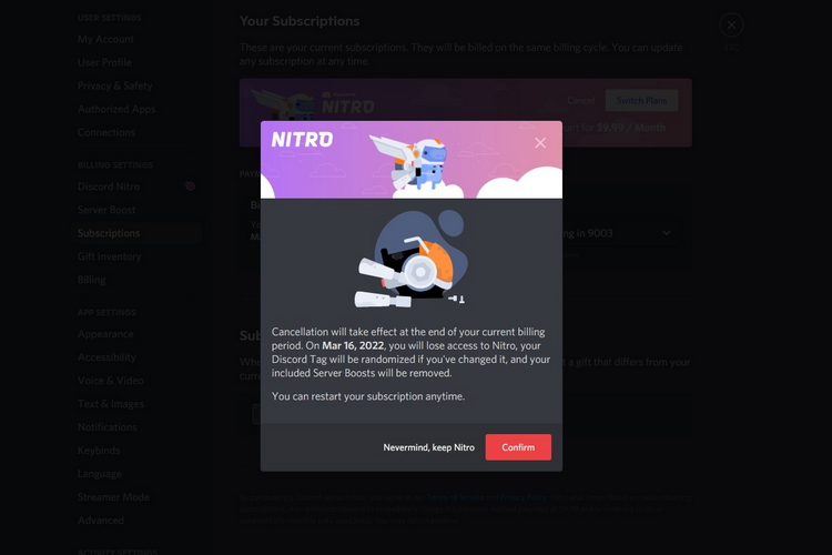 Discord Nitro for 3 months is up for free until 25 June