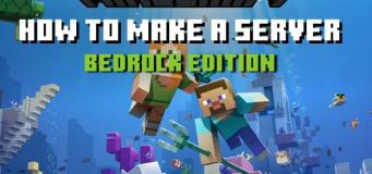 How to Make a Minecraft Bedrock Server