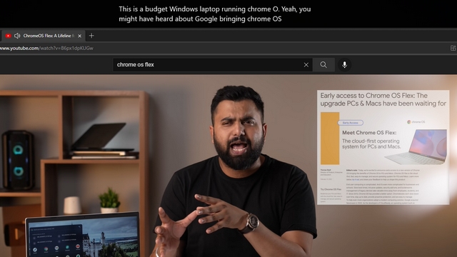 Live Captions على نظام التشغيل Windows 11