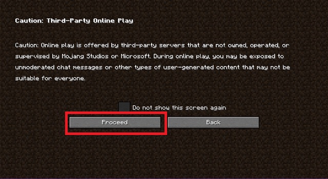 Online minecraft multiplayer