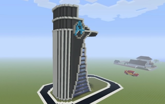 Minecraft tutorial hvordan man laver Stark Tower